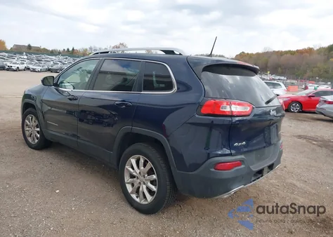 2016 Jeep Cherokee Limited from USA, damaged, VIN 1C4PJMDS5GW224113